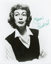 Eileen Heckart - Signed B&W Photograph picture