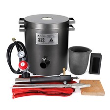 TOAUTO 6KG Propane Melting Furnace Kit Scrap Metal Gold Silver Copper Crucible picture