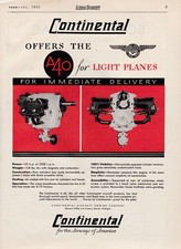 1931 Continental Aircraft Engine Ad 10/23/2024k picture