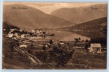 Norway Postcard Ulvik Hardanger Mountain View c1910 Unposted Antique picture