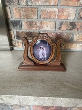Vtg. Ornate Victorian Style Oval Swivel Picture Frame Albert E. Prince Products picture