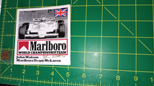 VINTAGE JOHN WATSON Sticker Decal Original Old stock picture