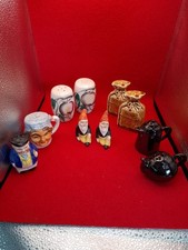 RARE VINTAGE LOT OF SALT & PEPPER SHAKERS MADE IN JAPAN TEAPOT GNOMES picture