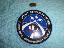 NOS Lockheed Martin Aircraft Sticker, F-35 Joint Strike Fighter Last One picture