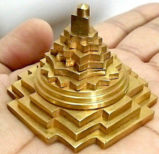 Shri Meru Yantra Ashtadhatu metal for Spiritual Powers & protect from negativity picture