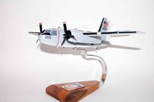 CV-61 USS Ranger C-1 Trader (146046) Model, 1/46th Scale, COD, Mahogany, Navy picture