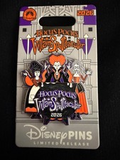 Disney Limited Release Hocus Pocus Halloween Pin 2026 Single picture