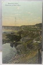 1911 Twin Falls Idaho, beautiful roadway at the blue Lakes picture