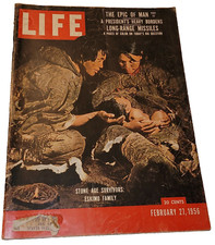 February 27, 1956 LIFE Magazine 50s Advertising, ads add  Feb 2 28 picture