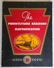 RARE 1936 The Electrification Of Pennsylvania Railroad PRR Westinghouse Book picture