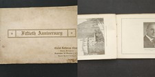 1921 antique CHRIST LUTHERAN CHURCH altoona pa 50th ANNIV BOOK photos lauffer picture
