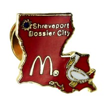 McDonald’s Shreveport Bossier City Louisiana Pelican Lapel Pin picture