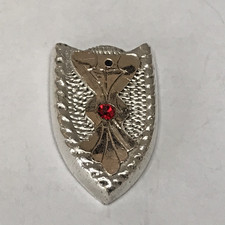 .75” 925 Sterling Silver Western Belt Tip 7.94grams (SS88) picture
