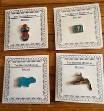 The British Museum exclusive, Egyptian, enamel collectors pins picture