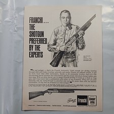 1967 VINTAGE FRANCHI PRINT AD FULL PAGE picture