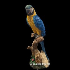 Blue & Gold Macaw Parrot Figurine 14