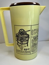 Sears Roebuck & Co. 1906 VINTAGE 70s Catalog Plastic Pitcher w/ Lid Collectible picture