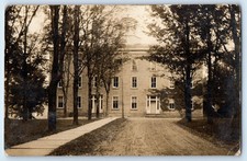 c1910's Stone Hall Building Franklin New York NY RPPC Photo Antique Postcard picture