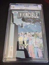 Invincible #8 - CGC 9.8 - Huge Low Print Key - Kirkman - Image 2004 picture