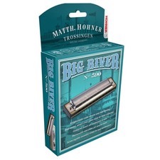 Hohner 590BX Big River Harmonica, Key of F, Black picture