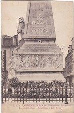 G511 ARMENTIERES - BOUTRY MONUMENT - MOBILIZATION - WW1 - WAR 1914-1918 picture