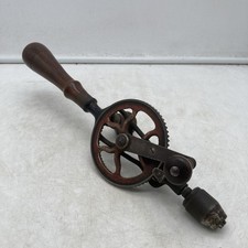 Antique RARE EC Simmons KEEN KUTTER by Goodell Pratt Style Egg Beater Hand Drill picture