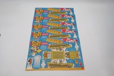 Lot 5 McDonald’s 2021 Fun Times Pop-Out Play Surf Wagon Craft Sheets picture