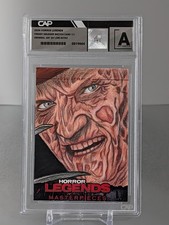 Horror Legends Masterpieces Sketch Card 1/1 Freddy Krueger Nightmare on Elm St picture