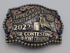 2022 Tippecanoe County 4-H Horse & Pony SR Contesting Hi-Point Champion Belt... picture
