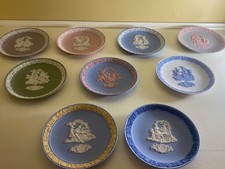 Wedgwood My Valentine 1982–1990 Complete Set – 9 Limited Edition Plates picture