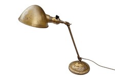 Vintage Faries Style Brass Desk Lamp Antique Hubbell picture