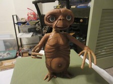 Rare 2002 E.T. Talking, Moving, Glowing 12” Tall TESTED picture