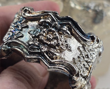 International Silver Company Four Wellington Silverplate Napkin Rings Never Used picture