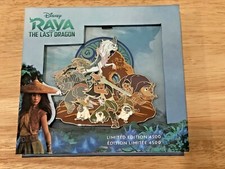 2021 DISNEY RAYA AND THE LAST DRAGON JUMBO PIN LIMITED EDITION 4500 NEW IN BOX picture