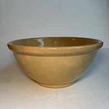 Vintage RRP Co. Yellow Ware 12” Bowl Large Pottery Farmhouse Robinson Ransbottom picture