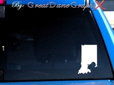 Indiana Wild Turkey Hunting State Vinyl Decal Sticker / Color - HIGH QUALITY picture