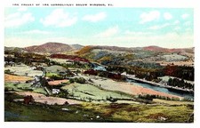 Postcard PANORAMIC SCENE Windsor Vermont VT a/23 AQ7546 picture
