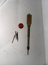 Vintage Dunlap Automatic Push Drill Boring Tool USA 4217 with 4 Bits- Needs Work picture