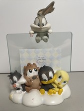 BABY LOONEY TUNES 4x6” Picture Frame “Little Stars” Collection Michel Resin VTG picture