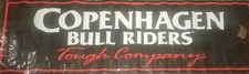 Copenhagen Bullriders Tough Company . Vintage Rodeo Arena Banner picture