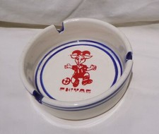 VINTAGE ASHTRAY Chivas Soccer Goat marked on back Cat Mexico picture