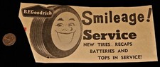 Vintage Newspaper Ad, KENNEWICK,WA,1958, BF Goodrich Tires,