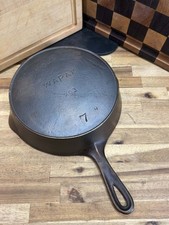 Wapak Block Logo - #7 Cast Iron Skillet picture