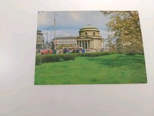 Warsaw Poland Postcard Vintage Three Crosses Square picture