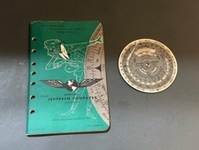 JEPPESEN Model CR-3 Circular Flight Computer Including Instruction Manual picture