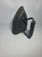 Antique Cast Iron Sad Iron Flat Iron Heavy Primitive Laundry Farmhouse... picture