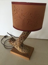 Vintage Cholla Cactus Lamp. picture