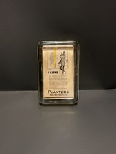 Antique 1938 planters Mr. Peanut Glass Paper Weight Rare picture