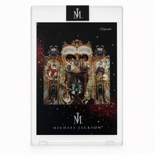 2026 Michael Jackson Dangerous Glitter Board #46 50/91 Keepsake Album picture