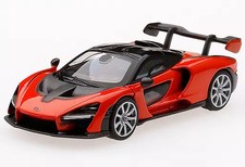 1/64 McLaren Senna Diecast Model Mira Orange Used MGT00018-L picture